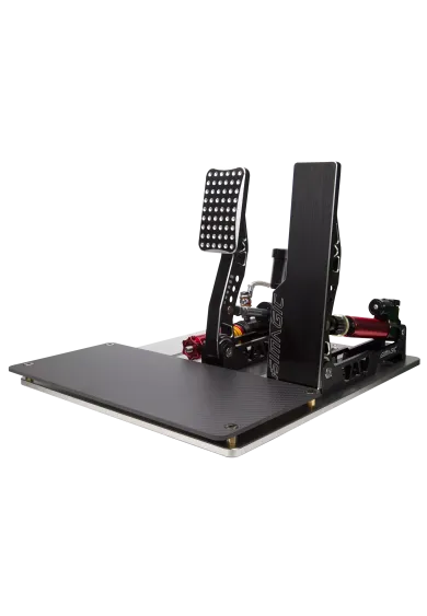 simline.euSimagic P2000 - L200RFSimagicSimagic P2000 L200RF is a 2-pedal sim racing set (throttle + brake) with a powerful 200 kg Load Cell brake and hydraulic design. No clutch – perfect for iRacing and GT racers. Fully compatible with Alpha Mini, Alpha, and Alpha U.
The carbon fiber heel plate P-C200, heel stop P-F268 and haptic motor P-HPR are not included with the Simagic P2000 pedals – they must be purchased separately.
