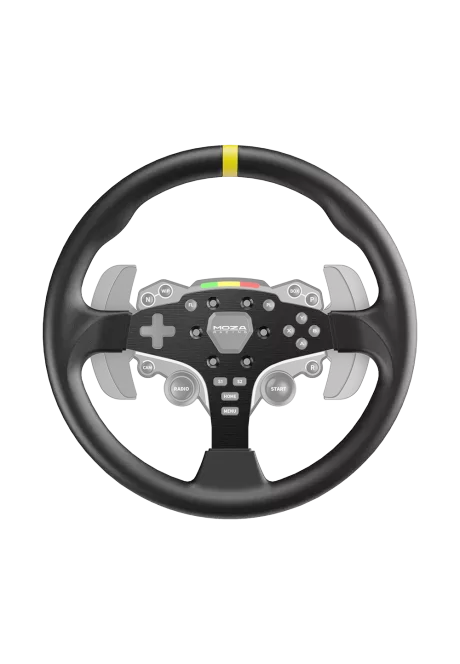 OUTLET 12-inch Round Wheel Mod for MOZA ES simline.eu  OUTLET 12-inch Round Wheel Mod for MOZA ES simline.eu