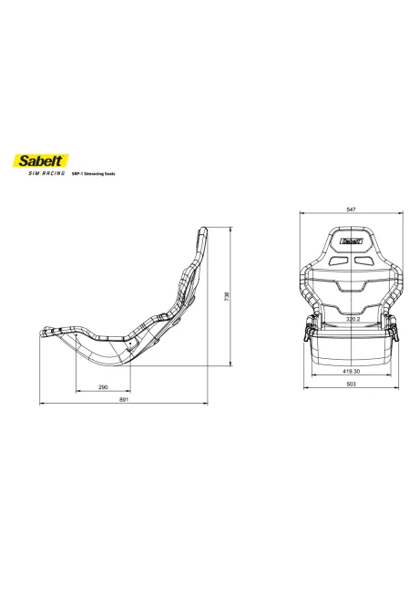 Sabelt SRP-1 Deep Black