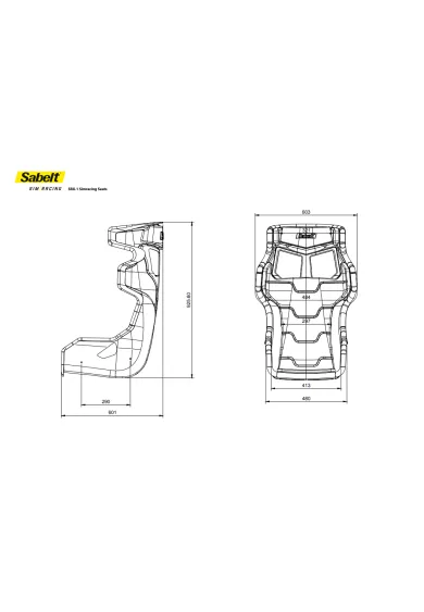 Sabelt SRX-1 Deep Black