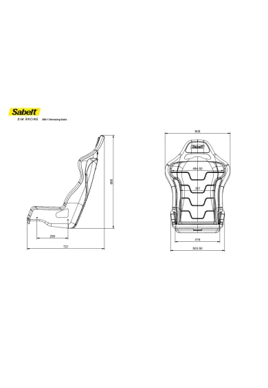 Sabelt SRS-1 Deep Black simline.eu 