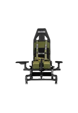Next Level Racing Kokpit Boeing Flight Simulator Military widok od przodu