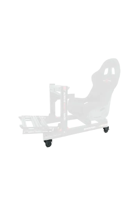 SimXPro GT-RS Kółka + Zestaw Montażowy na przykładowej konfiguracji