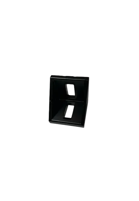 SimXPro 4x Corner Bracket - 40x40 Black