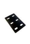 SimXPro 2x Connector Plate - 80x120 Black
