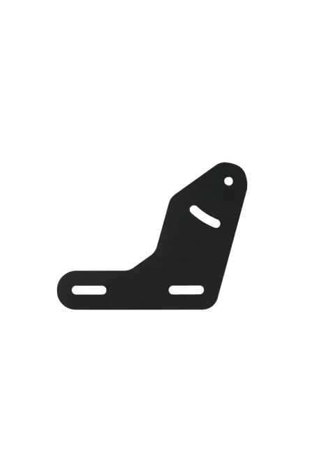 SimXPro Triple-Quad Connector Bracket - Black - 2x