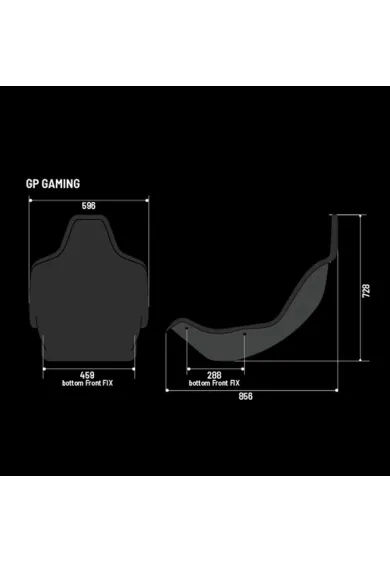 Sparco GP Sky SimRacing length data
