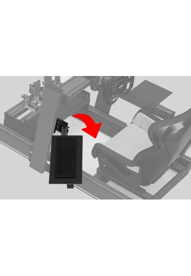 Sabelt Keyboard Tray moving away functionality