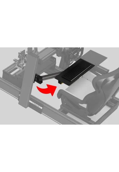 Sabelt Keyboard Tray moving closer functionality