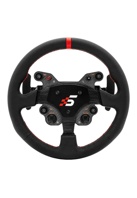 Simagic GT1-SR Skórzana widok od przodu