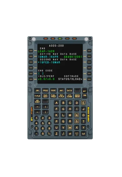 Moza MA3F Flight Computer Display front view