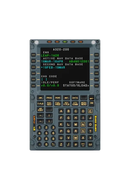Moza MA3F Flight Computer Display front view