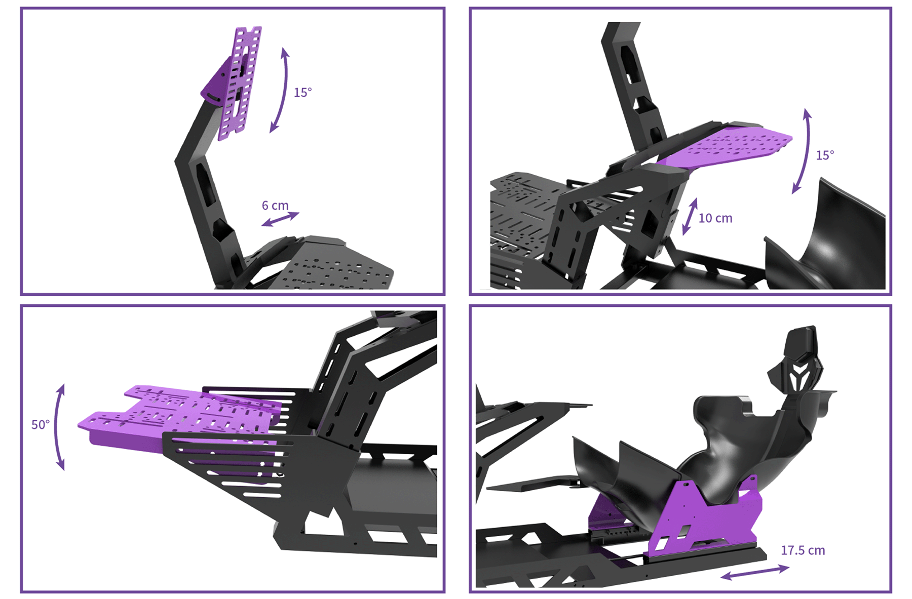 Conspit Sim Rig Conspit FP-Lite – Formula Rig for Sim Racing